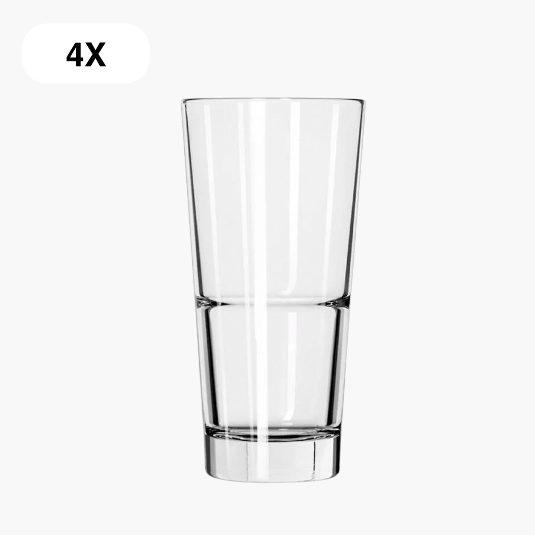 Drinkglas - 590ml | Stevig & Stijlvol | Perfect voor Water, Frisdrank & Cocktails