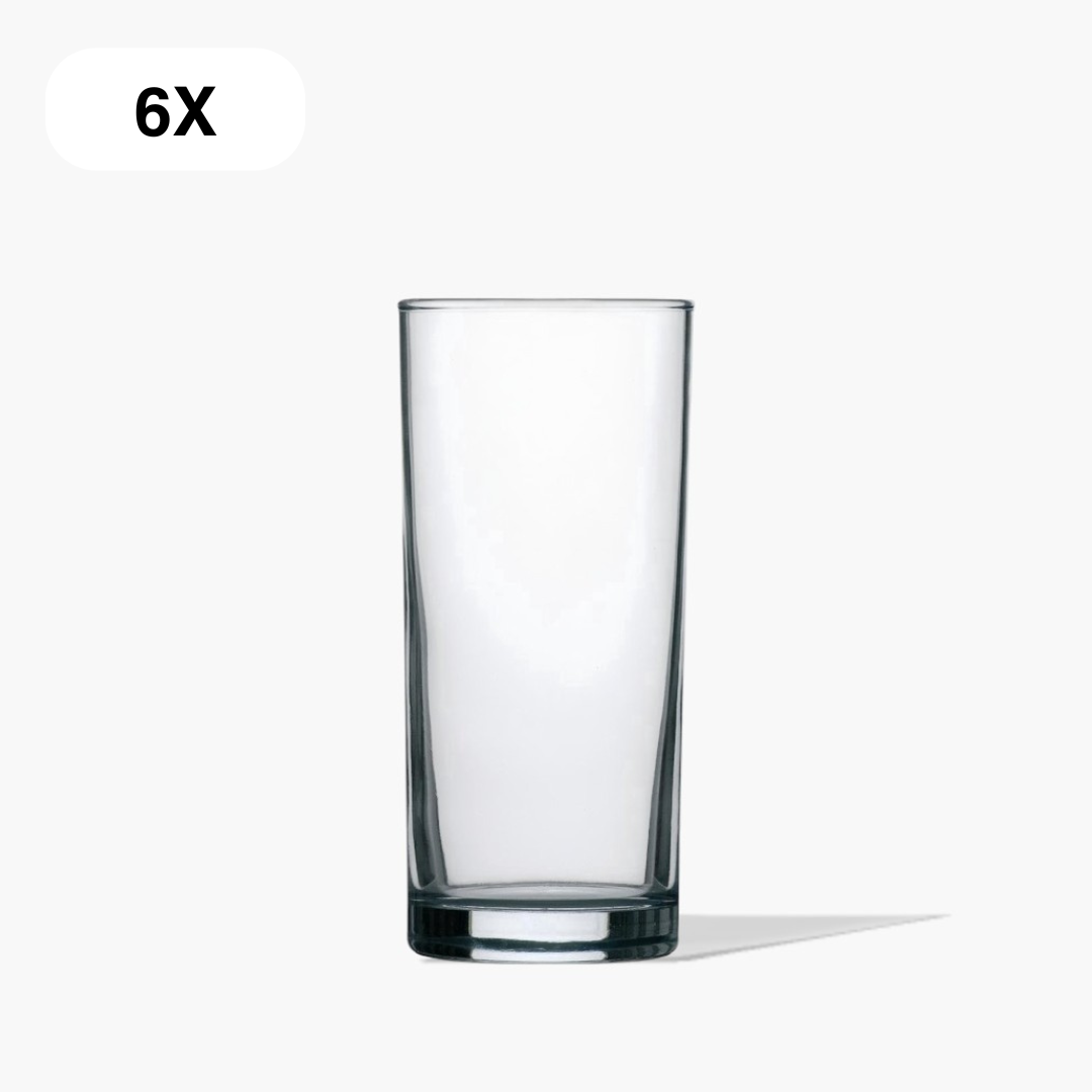 Drinkglazen - 230ml - 6 Stuks - Drinkglas - Limonadeglazen - Glas - Glazenset - Drinkglazen